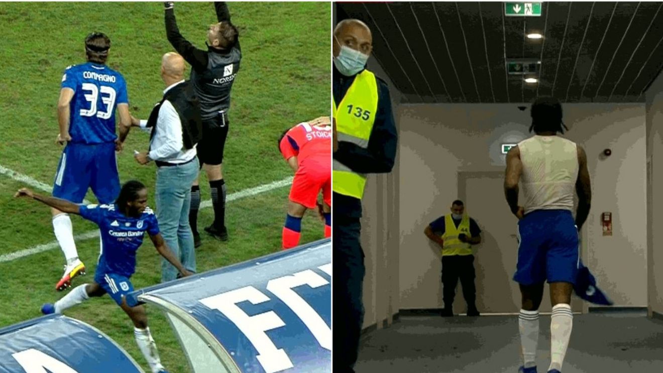 Sekou Sidibe, făcut praf după gestul incalificabil din U Craiova 1948 - FCSB. „Așa vrea el? Numai figuri are!”