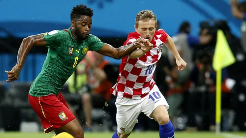 Song suspendat de FIFA trei meciuri, după eliminarea de la partida cu Croația