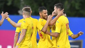 Tricolorii lui Adrian Mutu, nerăbdători înaintea partidei decisive cu Danemarca U21! Marius Marin: „E cel mai important meci din viața mea!” | VIDEO