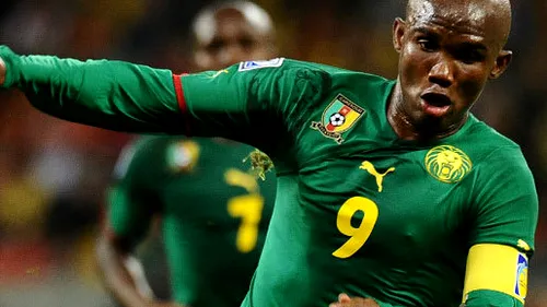 Suspendarea lui Eto'o în naționala Camerunului, redusă de la 15 la trei meciuri