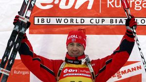 Bjoerndalen, la a cincea Cupa Mondiala