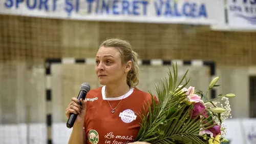 Emoții și bucurii la meciul de retragere al Simonei Gogîrlă. Cui a predat ștafeta vicecampioana mondială de la St. Petersburg 2005
