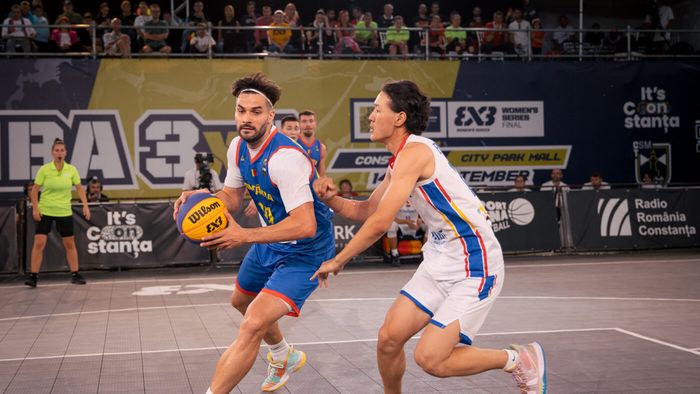 Alexandru Coconea fost în teren la victoria istorică cu Statele Unite la baschet 3x3 din 2019. Acum e gata de Mondialul de la Circ!