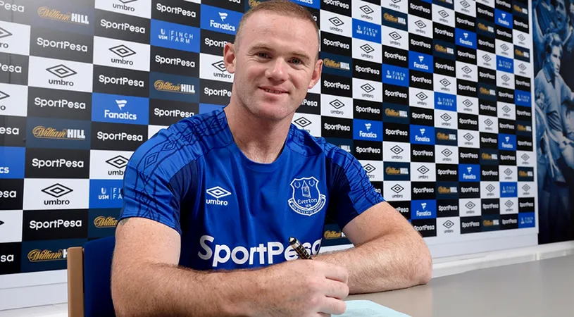 OFICIAL | Wayne Rooney a semnat un contract pe două sezoane cu Everton! A revenit acasă după 13 ani