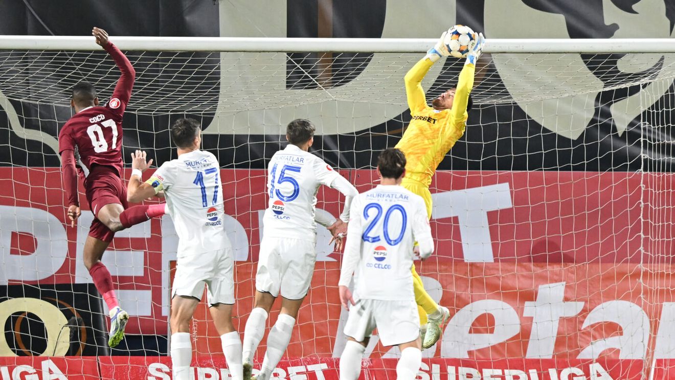 CFR Cluj - Farul Constanța 0-2, în etapa 14 din Superliga. A doua victorie în deplasare a „marinarilor”, după cea în fața campioanei FCSB