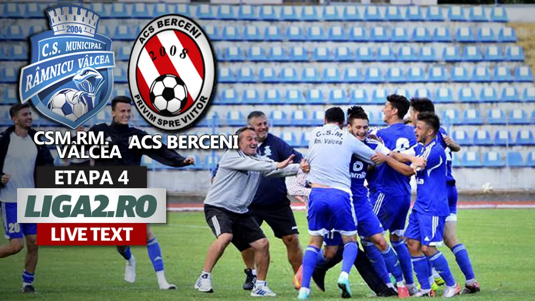 CSM Râmnicu Vâlcea - ACS Berceni 2-0.** Prima victorie a echipei lui Jerry Gane aproape că i-a adormit pe puținii spectatori aflați în tribune