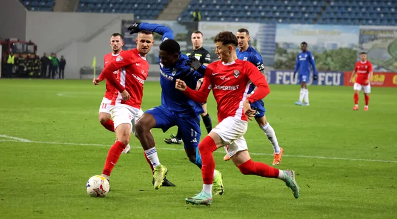 AFC Câmpulung Muscel, ca mielul la tăiere contra FCU Craiova! Sorin Colceag: ”Diferența dintre noi a fost clară”
