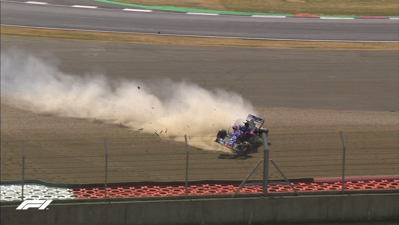 Accident grav la Silverstone! Brendon Hartley a fost la un pas de o tragedie