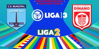 S-a decis ultima promovată în Liga 2 | CSM Focșani obține biletul pentru divizia secundă! Victorie fără emoții în finala contra CS Dinamo