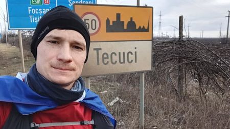 Pe drumul speranţei, în turul României! Ultramaratonistul ieșean Adrian Şovea face ocolul țării în alergare, pentru copiii instituţionalizaţi. Cei 2800 de kilometri ai cursei vor fi parcurși în 50 de zile