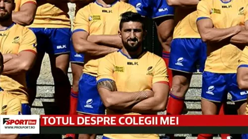 Totul despre colegii mei. VIDEO | În vestiarul naționalei României de rugby! Florin Vlaicu a făcut dezvăluiri despre fiecare component al echipei