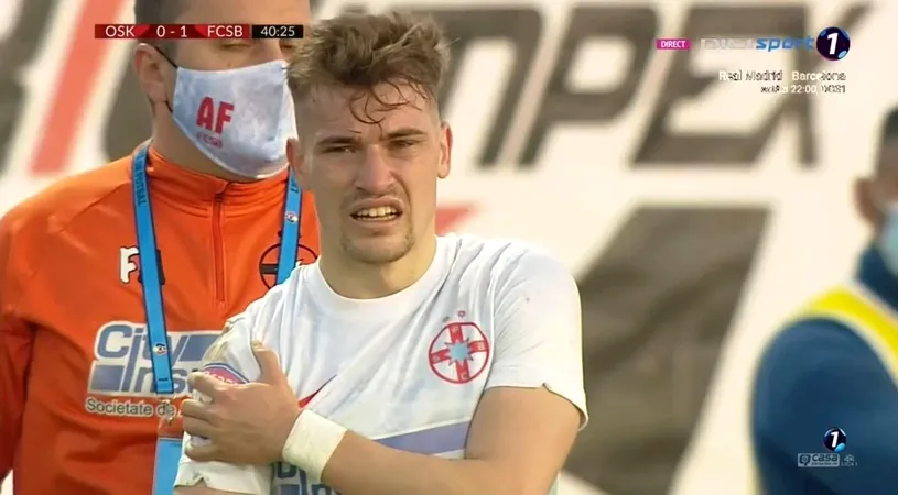 Propunere pentru Toni Petrea! Cine ar putea să-l înlocuiască pe Darius Olaru la FCSB, după ce mijlocașul s-a accidentat: „E fără plămâni!”