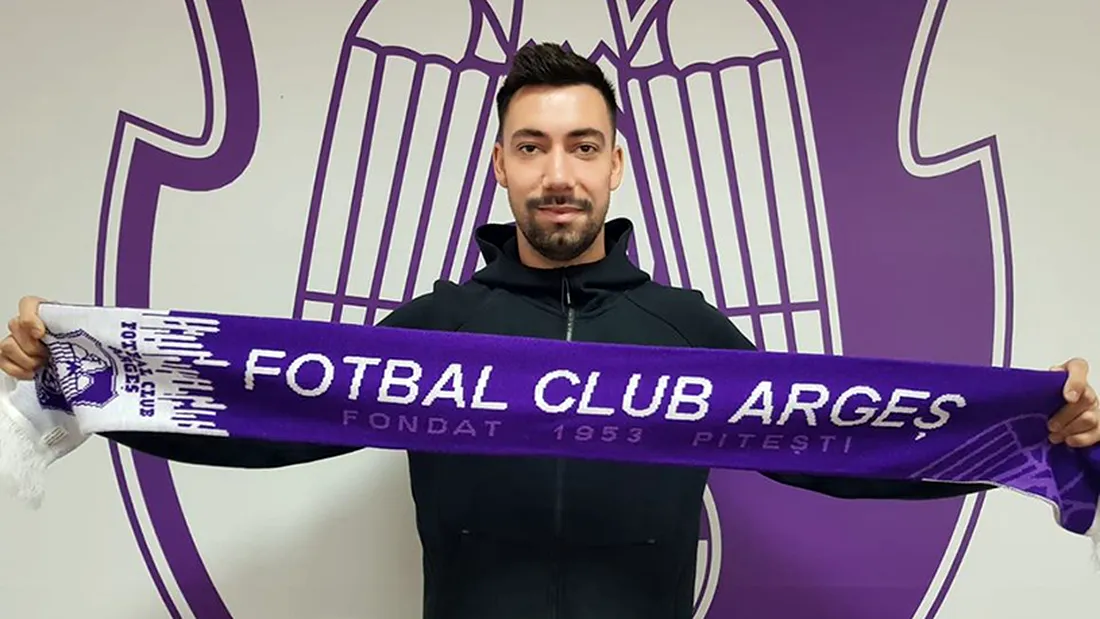 Jucător pus pe liber de Chindia, a cincea achiziție din acest an a echipei Campionii FC Argeș.** Mihai Leca a semnat cu trupa lui Ionuț Badea