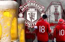 Suporterii lui Manchester United au golit stocul de bere din Centrul Vechi: „Am pus la foc automat ore în șir! Am nevoie de zile libere!”. Câte halbe a vândut un barman în doar câteva ore. EXCLUSIV