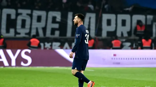 Leo Messi, huiduit de fanii lui PSG! De ce ultrașii campioanei Franței nu îl mai suportă pe argentinian