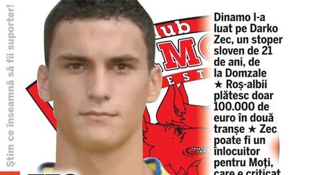 EXCLUSIV "Uriașul" Darko Zec a semnat cu Dinamo! VIDEO Ce știe fundașul de 21 de ani?