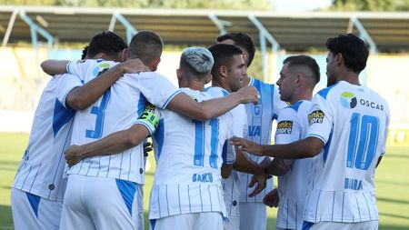 ML Vitebsk - Universitatea Craiova 1-4, în prima manșă a turului 1 preliminar din Liga Campionilor. Echipa olteană e mare favorită la calificare