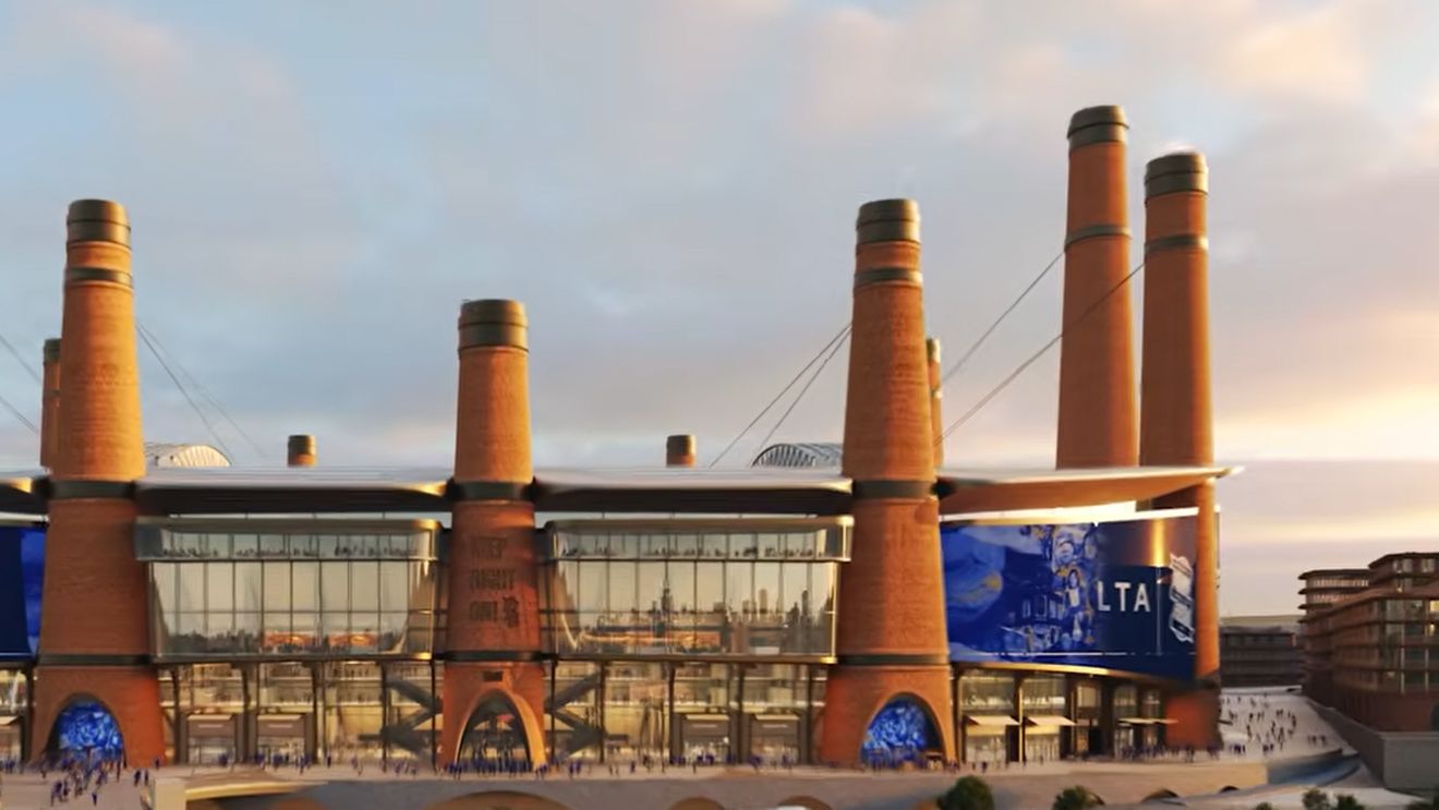 Construiesc noul stadion cu peste un milion de cărămizi luate dintr-un fost spital al oraşului