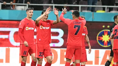 FCSB - Sepsi 3-1, în etapa a 7-a a play-off-ului din Superliga | Roș-albaștrii câștigă pe Arena Națională și se apropie din nou la trei puncte de liderul Farul!