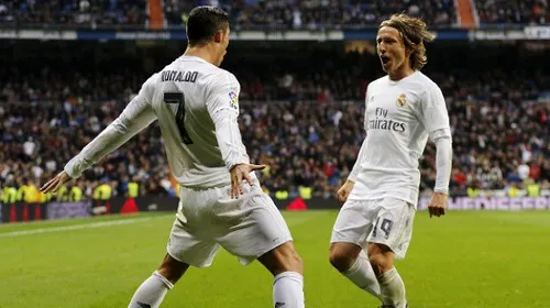 Fairplay-ul mai presus de rivalitate. Ce spune Modric despre Cristiano Ronaldo + regretul pe care îl are când se gândește la Zidane