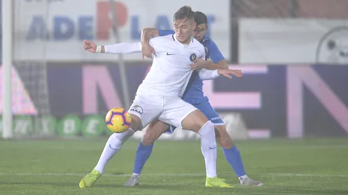 Gaz Metan - Viitorul 2-2. Gazdele obțin un punct mare, în zece oameni. Marius Constantin, eliminat în prima repriză