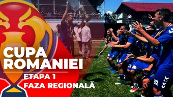 A început Cupa României, sezonul 2025/26. În prima etapă din Faza Regională, două echipe s-au impus cu scorul de 7-0