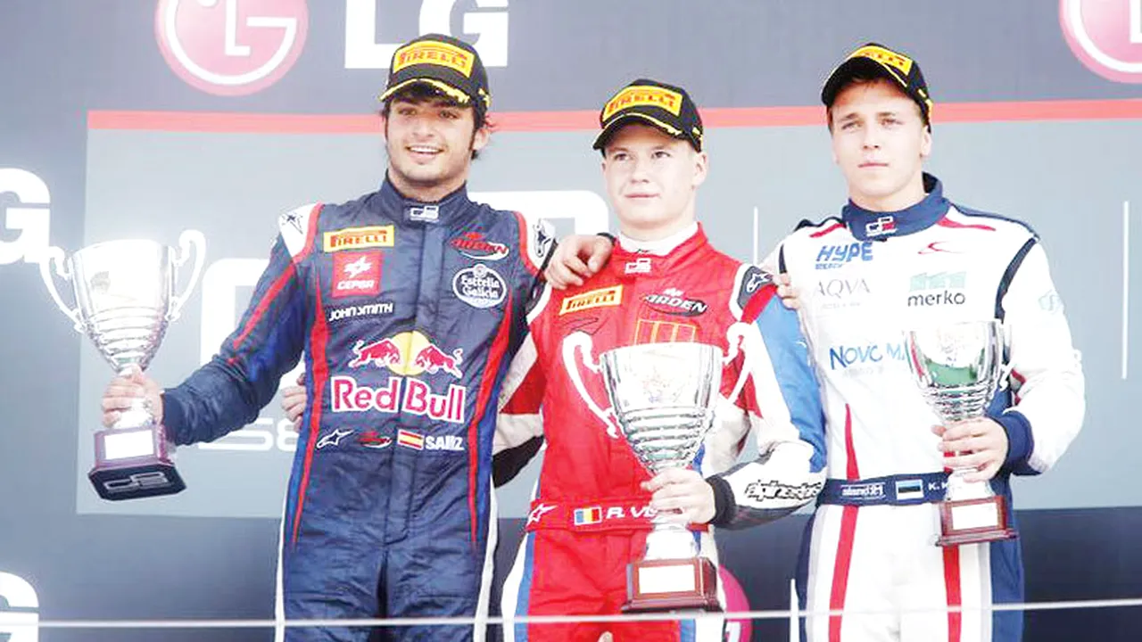 Promisiune pentru Formula 1! Robert Vișoiu a câștigat cursa secundă de la Hungaroring din cadrul GP3 Series
