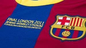 FOTO** Așa vor arăta tricourile BarÃ§ei în finala cu Manchester