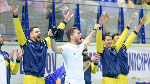Corona Brașov va juca în optimile CEV Cup la volei masculin după a trecut lejer de Vojvodina Novi Sad! Coșmarul Rapidului, următorul adversar