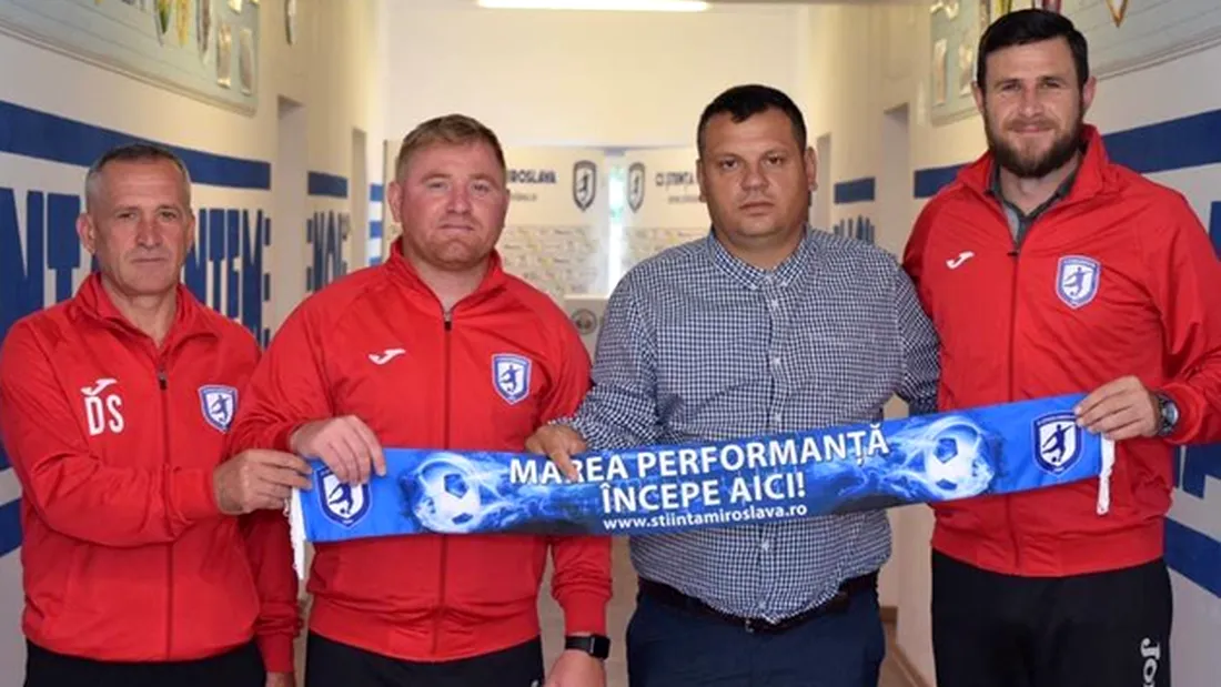 Miroslava și-a adus antrenor de peste Prut,** fost jucător la CFR Cluj, Ceahlăul sau Iași