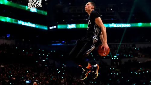 VIDEO | Adolescentul Zach LaVine, cel mai spectaculos jucător din NBA! Jucătorul Minnesotei Timberwolves a câștigat concursul de slam-dunk-uri din cadrul All Star Game