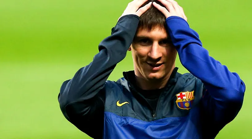 GENIAL! Un coleg de vestiar nu l-a recunoscut pe Messi:** 