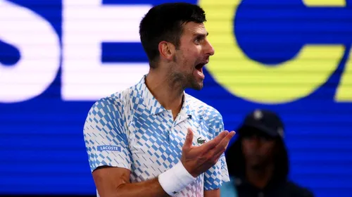Organizatorii turneului Miami Open au anunțat cine îi va lua locul lui Novak Djokovic: „Am încercat totul, am vorbit cu guvernul, dar nu s-a putut”