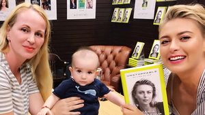 FOTO | Maria Șarapova, cucerită de fiul unei regizoare românce care lucrează la Hollywod :)