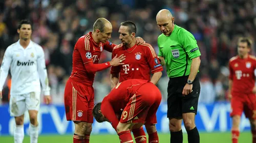 Robben nu vrea să-și prelungească contractul cu Bayern Munchen după conflictul cu Ribery
