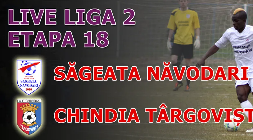 FOTO! Săgeata - Chindia 4-1** Instrucție insuficientă pentru a deveni lider