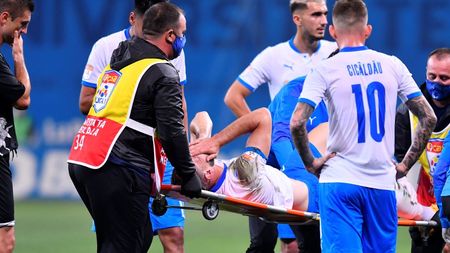 A patra accidentare gravă în 3 ani a lui Koljic! Bosniacul are fractură de peroneu şi va rata tot acest sezon | FOTO