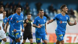 Cei de la Universitatea Craiova se gândesc la titlu, dar se mulțumesc cu o remiză în meciul cu Sepsi: „Muşcă din adversar!”