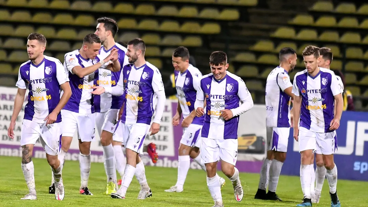 FC Argeș - FC Voluntari 2-1, Video Online, în etapa a 9-a din Liga 1 | Piteștenii bifează al treilea meci fără înfrângere! Mihai Teja, al treilea eșec la rând