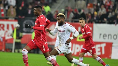 Salariile pe care nici Gigi Becali nu le dă la FCSB. Câți bani iau lunar Clinton N’Jie și Aaron Boupendza, fotbaliști transferați de Dan Șucu la solicitarea lui Marius Șumudică