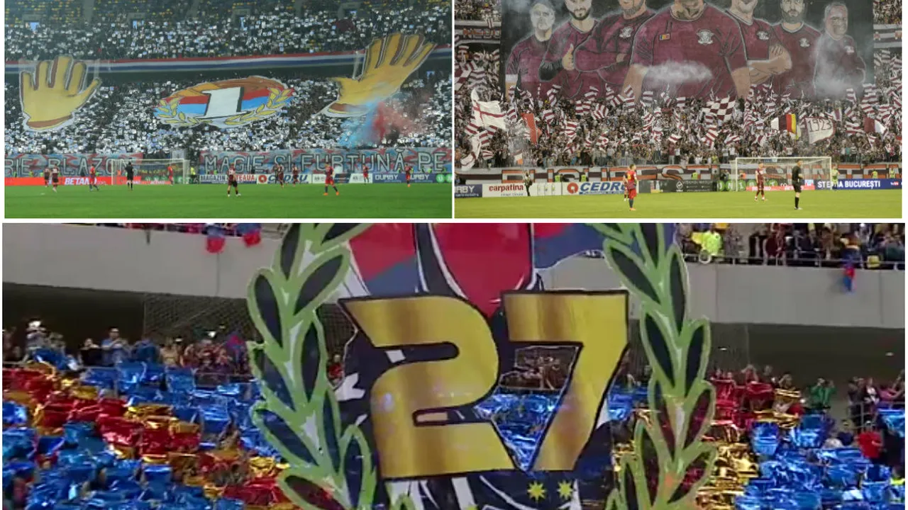 FCSB - CFR, finala pentru titlu din Liga 1, a strâns mai puțini spectatori decât Steaua - Academia Rapid, derby-ul Ligii 4!