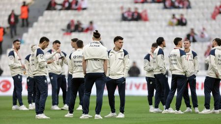 Cum arată vestiarul tricolorilor înainte de Turcia - România