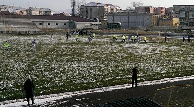 ASU Poli a învins pe Vulturii Lugoj,** în primul amical al anului