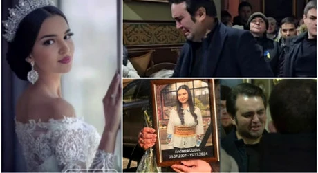 Imagine sfâșietoare cu Andreea Cuciuc în rochie de mireasă! Igor Cuciuc, zdrobit de durere