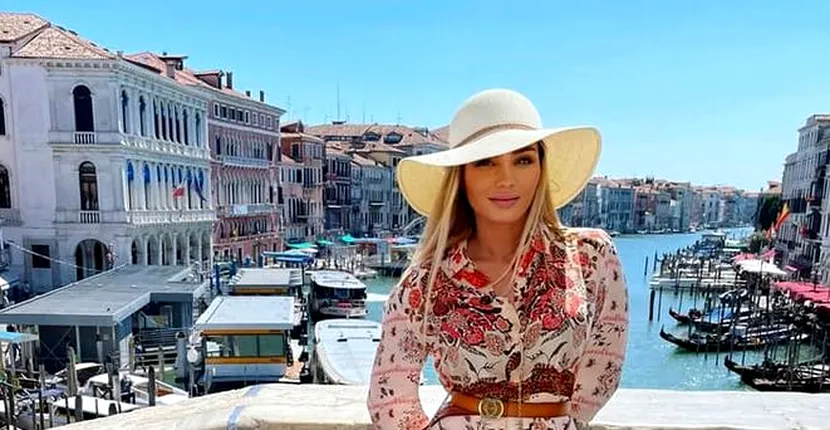 VIDEO / Ce a făcut Maria Constantin în timpul vacanței romantice cu iubitul în Veneția. ”Dacă gondolierul...”