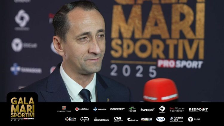 Mihai Covaliu a făcut radiografia anului sportiv 2025 la Gala Mari Sportivi ProSport. „Asta e cheia succesului”