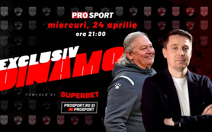 EXCLUSIV DINAMO, miercuri, de la ora 21. Invitat Dănuț Lupu, fost jucător în „Ștefan cel Mare” și oficial al CS Dinamo, în prezent team-manager la ACS FC Dinamo