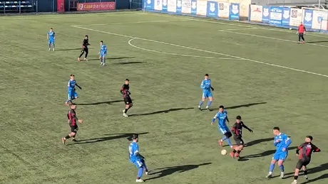 Amical spectaculos între Metalul Buzău și CSM Vaslui. Elevii lui Valentin Stan, conduși la pauză de formația din Liga 3