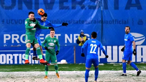 Universitatea Craiova – Sepsi Sfântu Gheorghe 0-0, în etapa a 16-a din Liga 1 | Oltenii se încurcă și CFR Cluj poate profita!