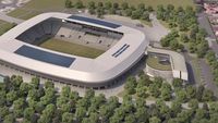 „Îi mulțumesc domnului prim-ministru”. S-au semnat actele pentru noul stadion de 95.000.000 de euro din orașul de suflet al lui Ilie Bolojan